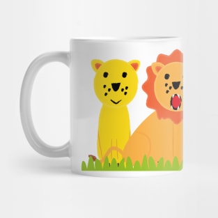 Wild cats Mug